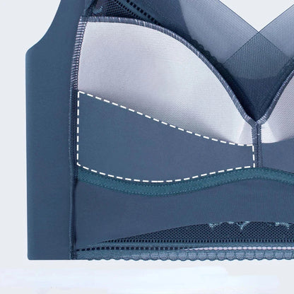 Plus size seamless bralette