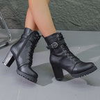 Green Ankle Boots