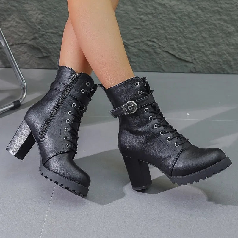 Green Ankle Boots