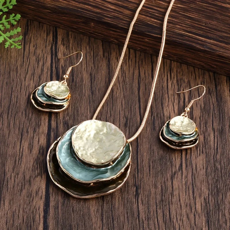 Vintage Irregular Jewelry Set