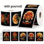 Pumpkin Graffiti Sticker Roll