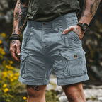 Corduroy Straight Cargo Shorts