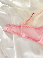Delicate Floral Lingerie