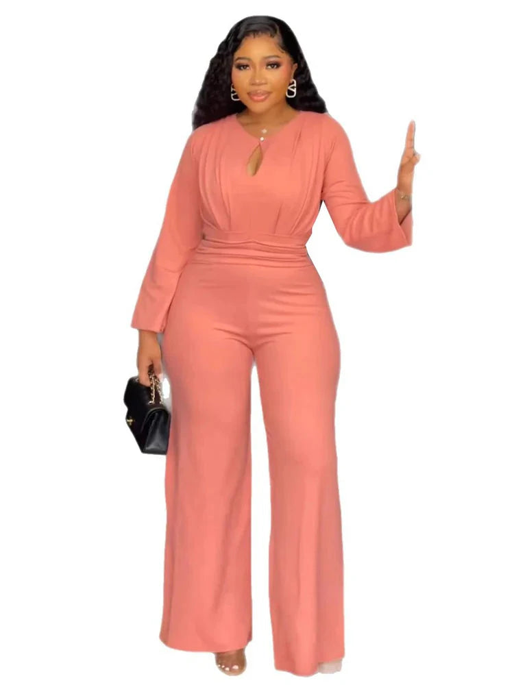 Streetwear Long Sleeve Jumpsuit