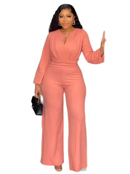 Streetwear Long Sleeve Jumpsuit