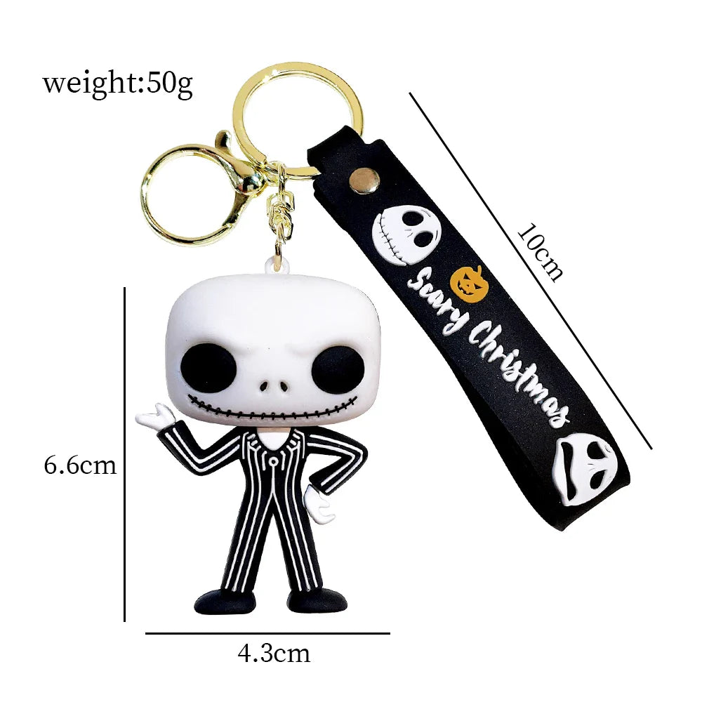 Cartoon Ghost Keychain Pendant