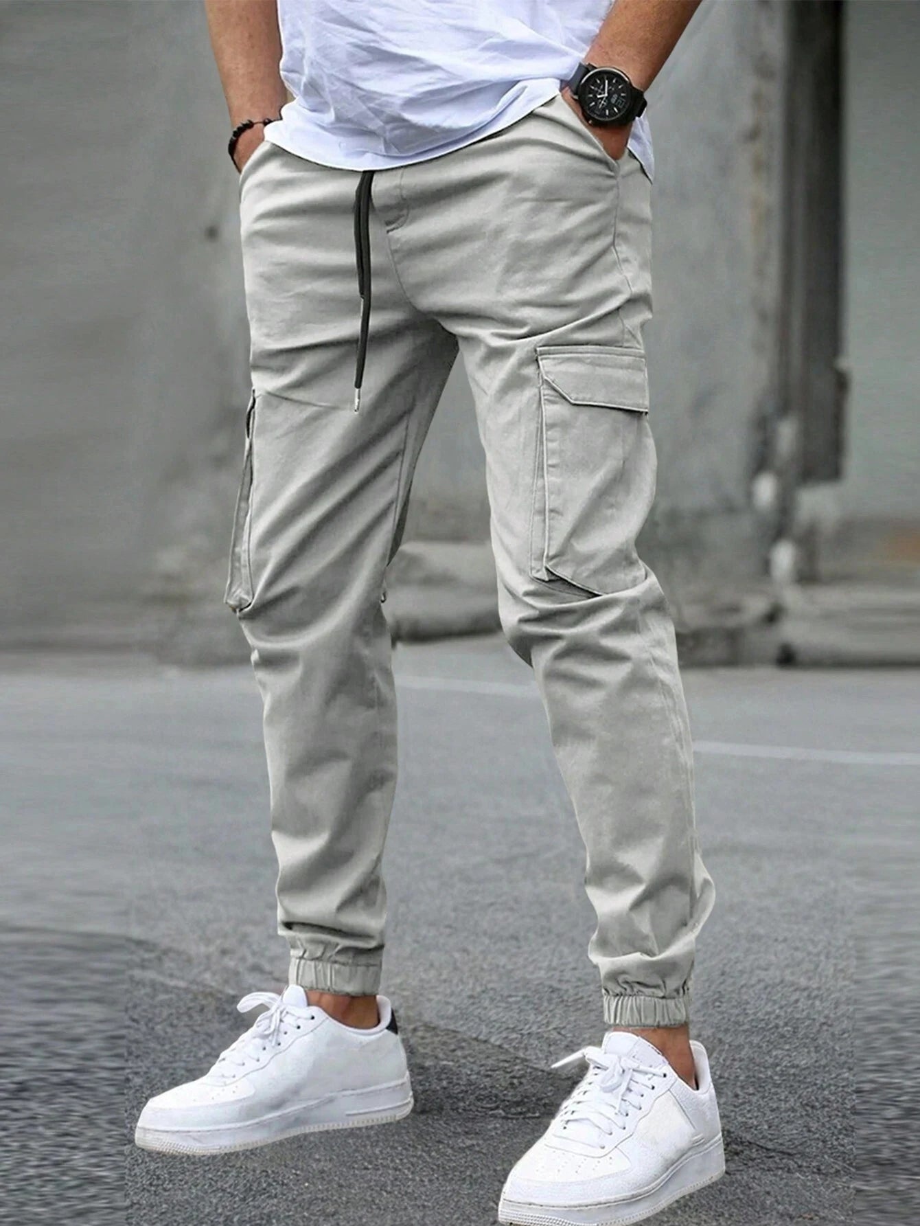 Slim Straight Travel Pants
