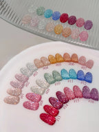 SHAKA 9-Color White Nails Star