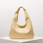 PU Half Moon Shoulder Bag