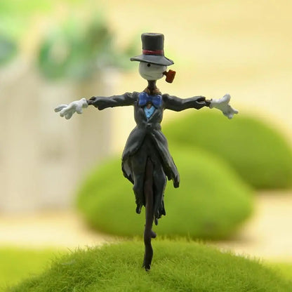 Mini Resin Scarecrow Statue
