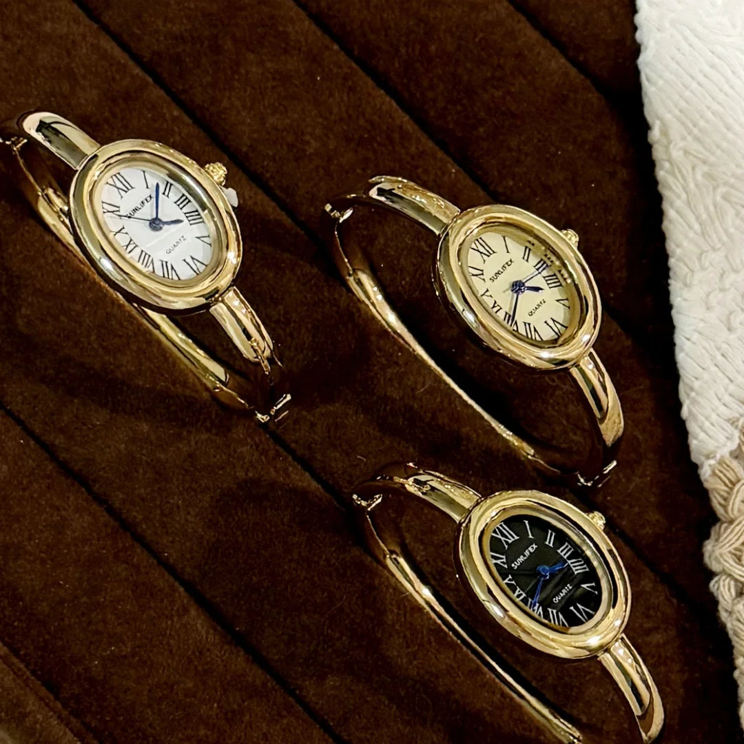Oval Roman Watch