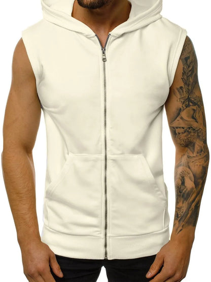 Summer Slim Hooded Vest