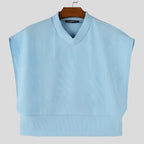 INCERUN Loose Crop Tank Top