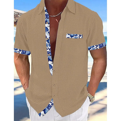 Men's Summer Linen Shirt