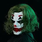 Geometric Cyberpunk Clown Mask