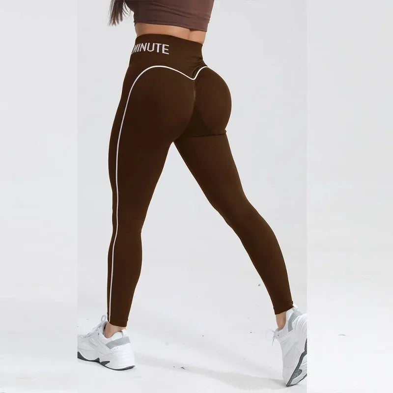 MODX Color-Block Letter Leggings