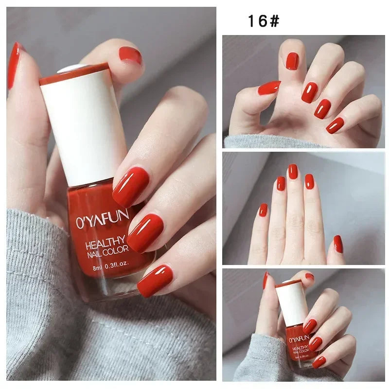 Matte Waterproof No-bake Nail Polish