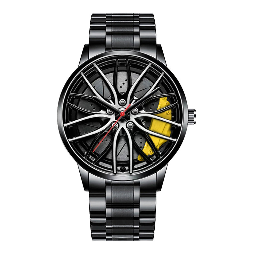 Luxfacigoo Car Wheel Quartz Watch