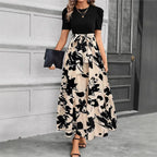 Elegant Floral Maxi Dress