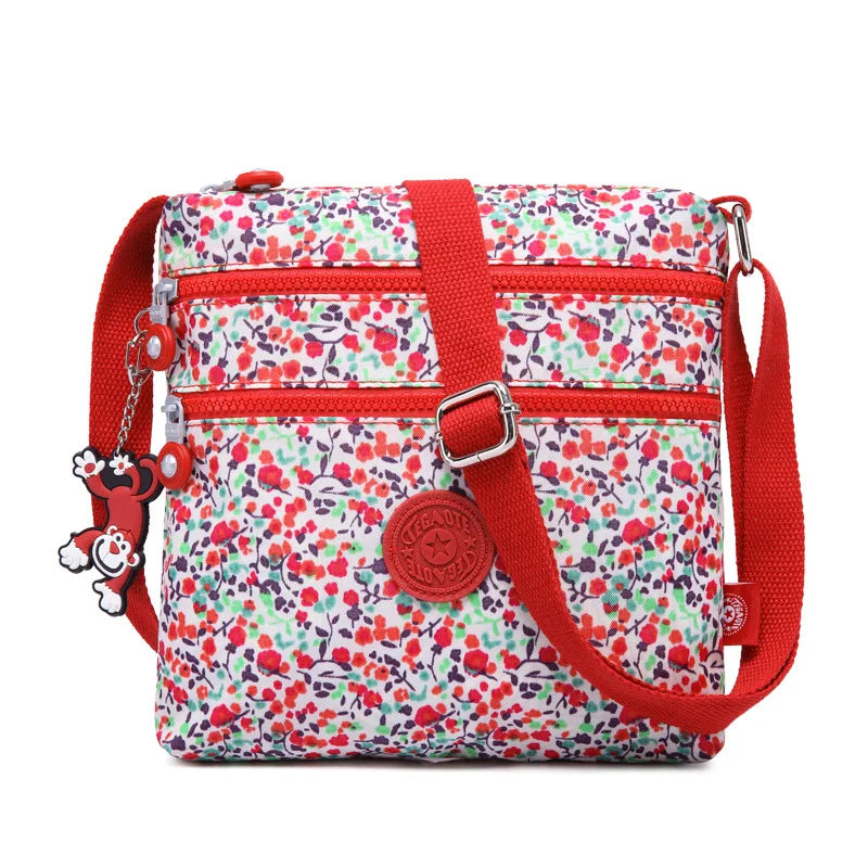 Nylon Shoulder Crossbody Bag