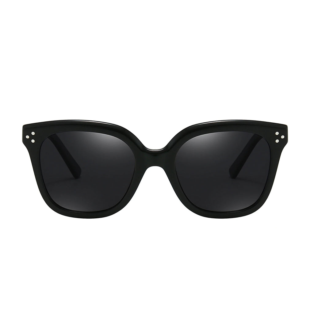 Square Polarized Acetate Sunglasses