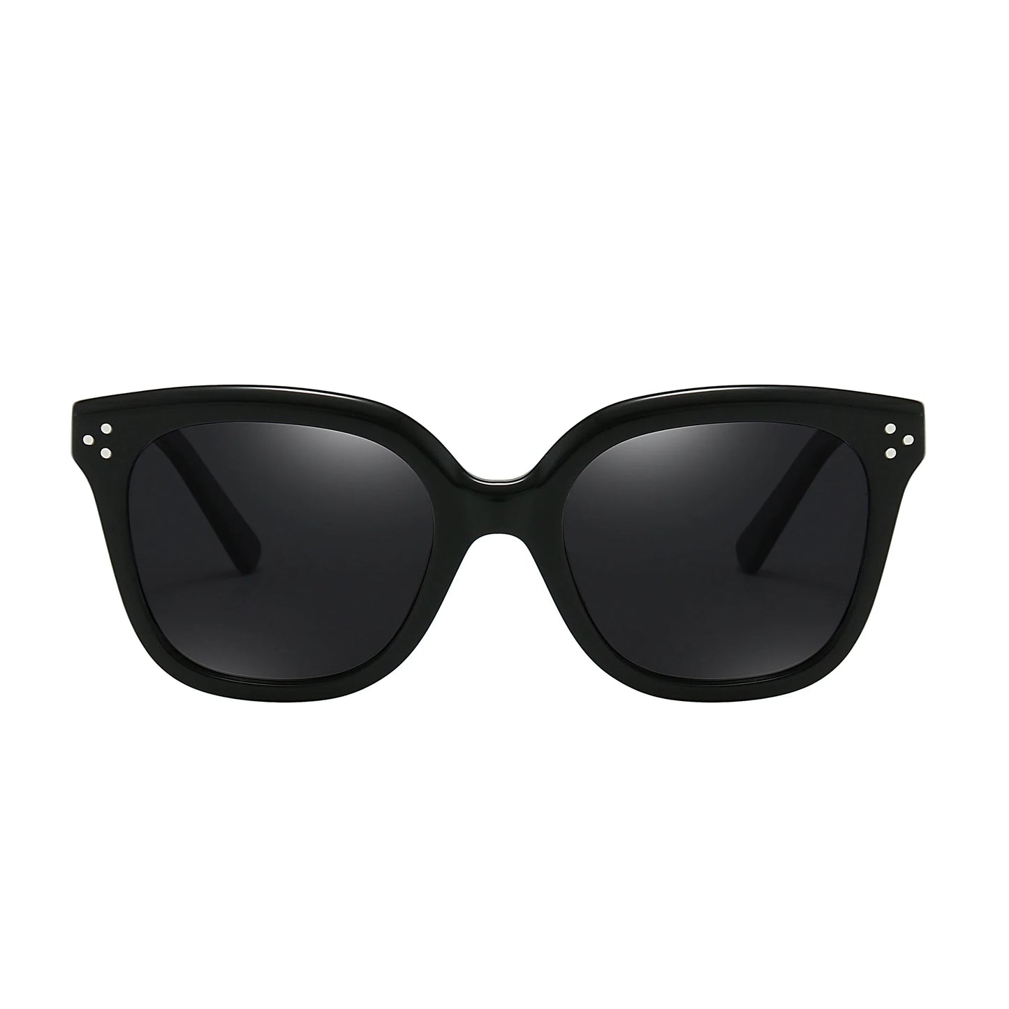 Square Polarized Acetate Sunglasses