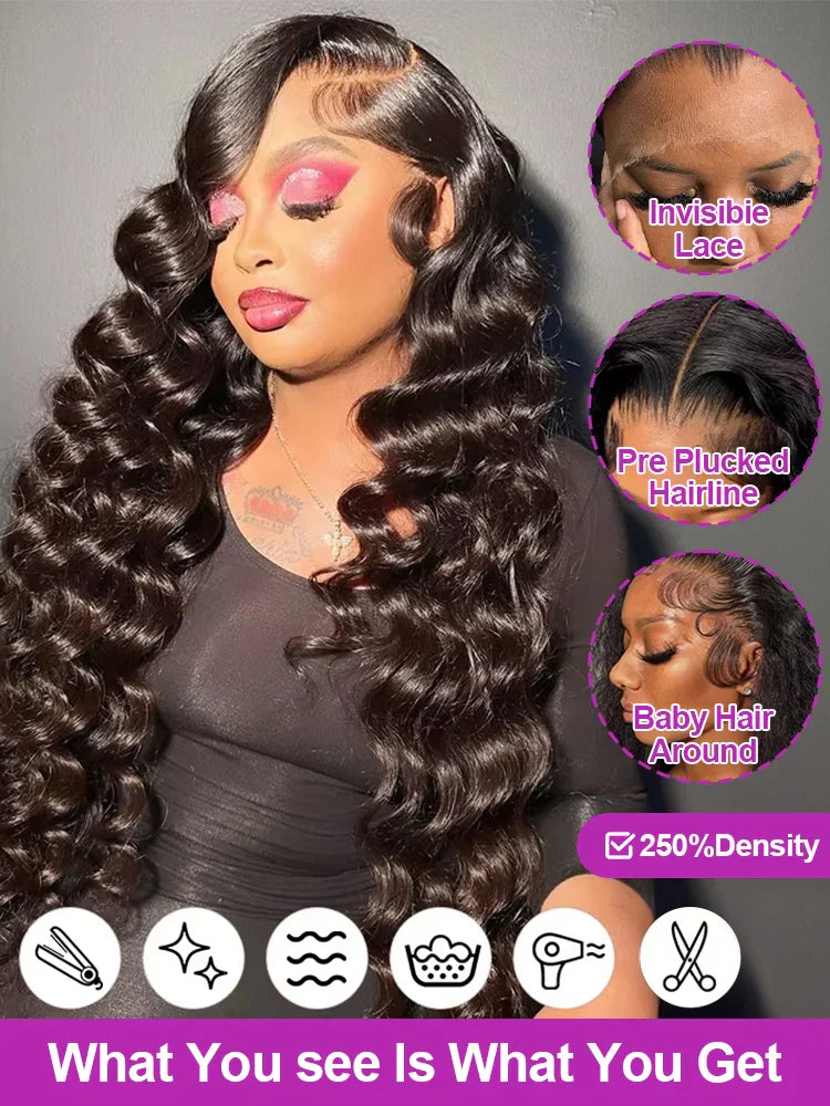 Curly Loose Deep Wave Wig