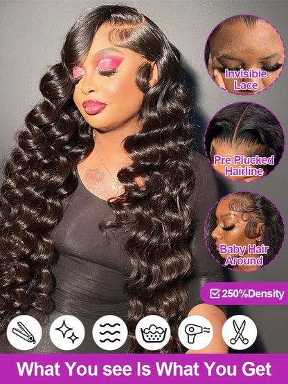 Curly Loose Deep Wave Wig