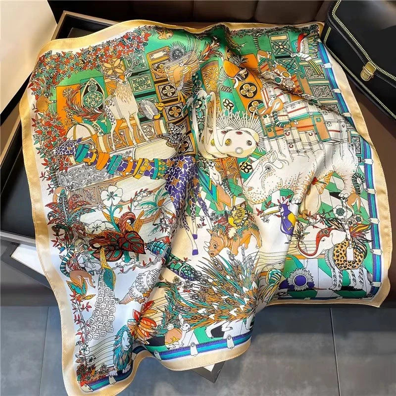 Real Silk 53cm Square Scarf