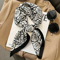 Luxury Silk Feel Square Scarf