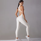 Nylon Solid Sleeveless True-To-Size Fit Shaping Bodysuit
