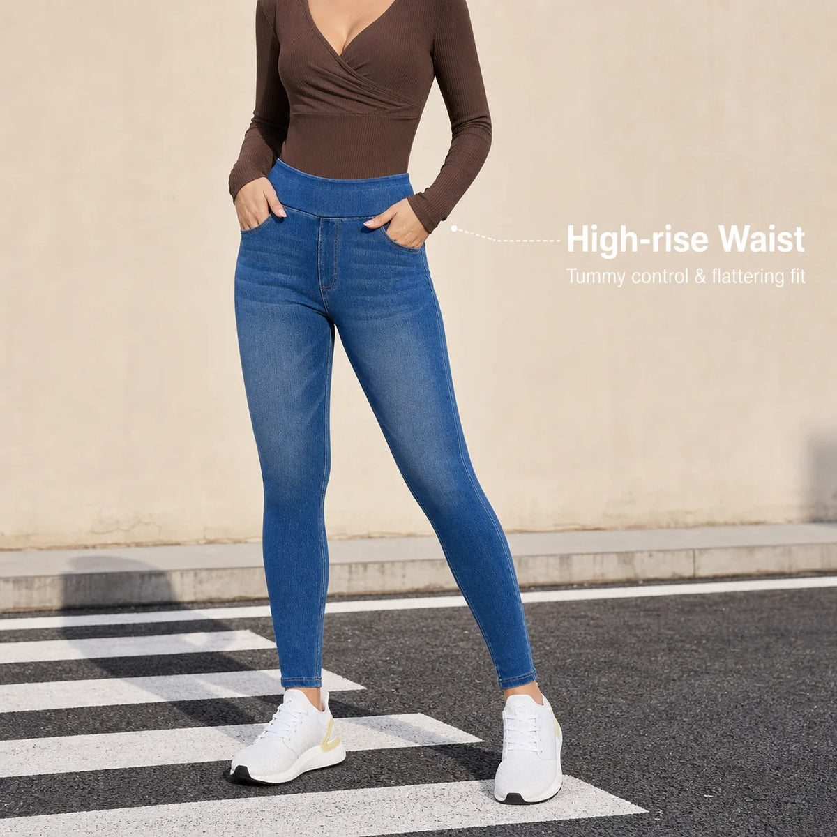 Smoothscape High-Rise Sculpting Jeans