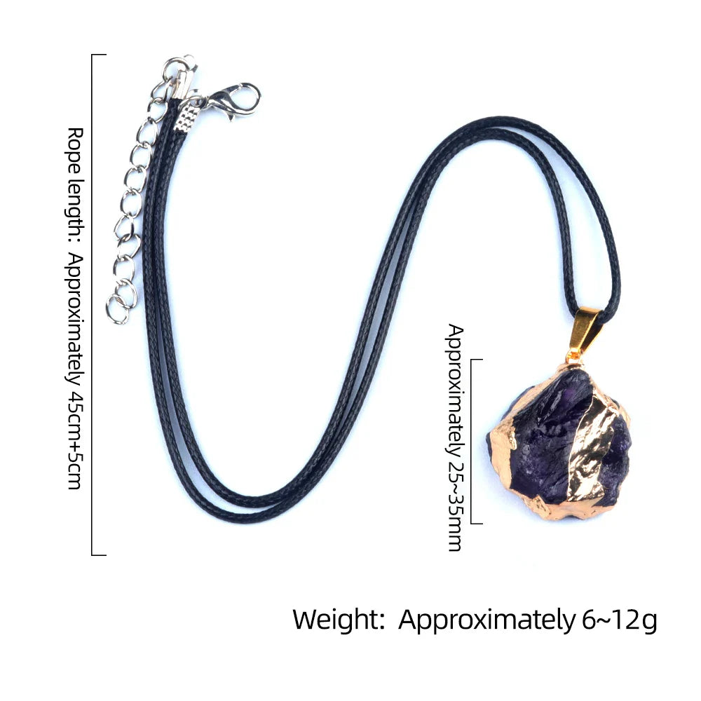 Irregular Natural Stone Pendant