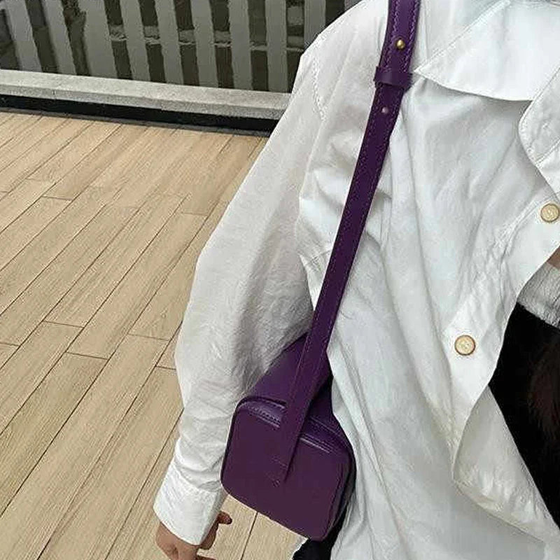 Personalized Purple Square Bag