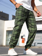 Patchwork Ankle Sweatpants