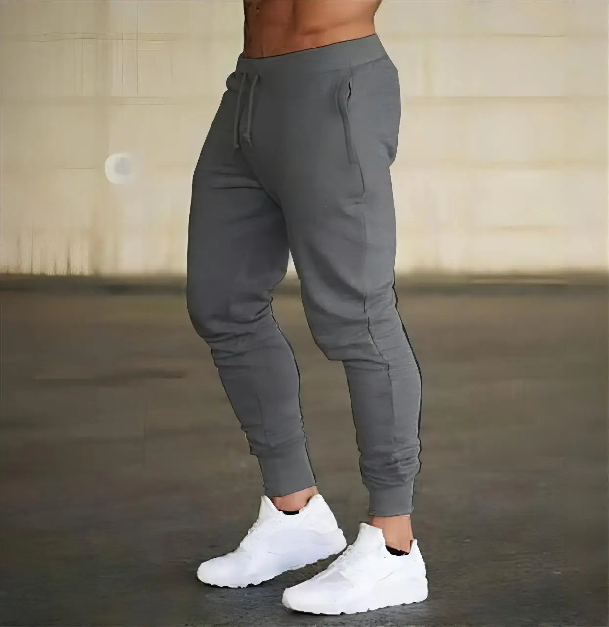 Drawstring Running Pants