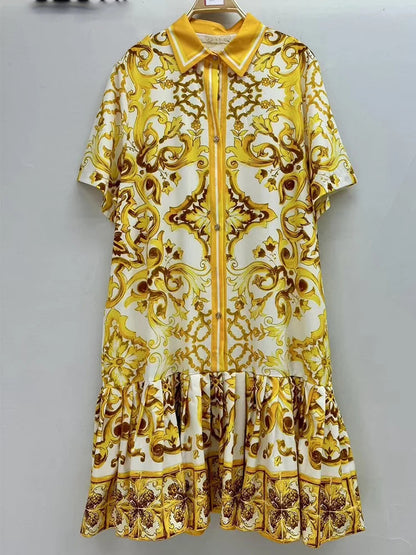 Light Luxury Lapel Dress