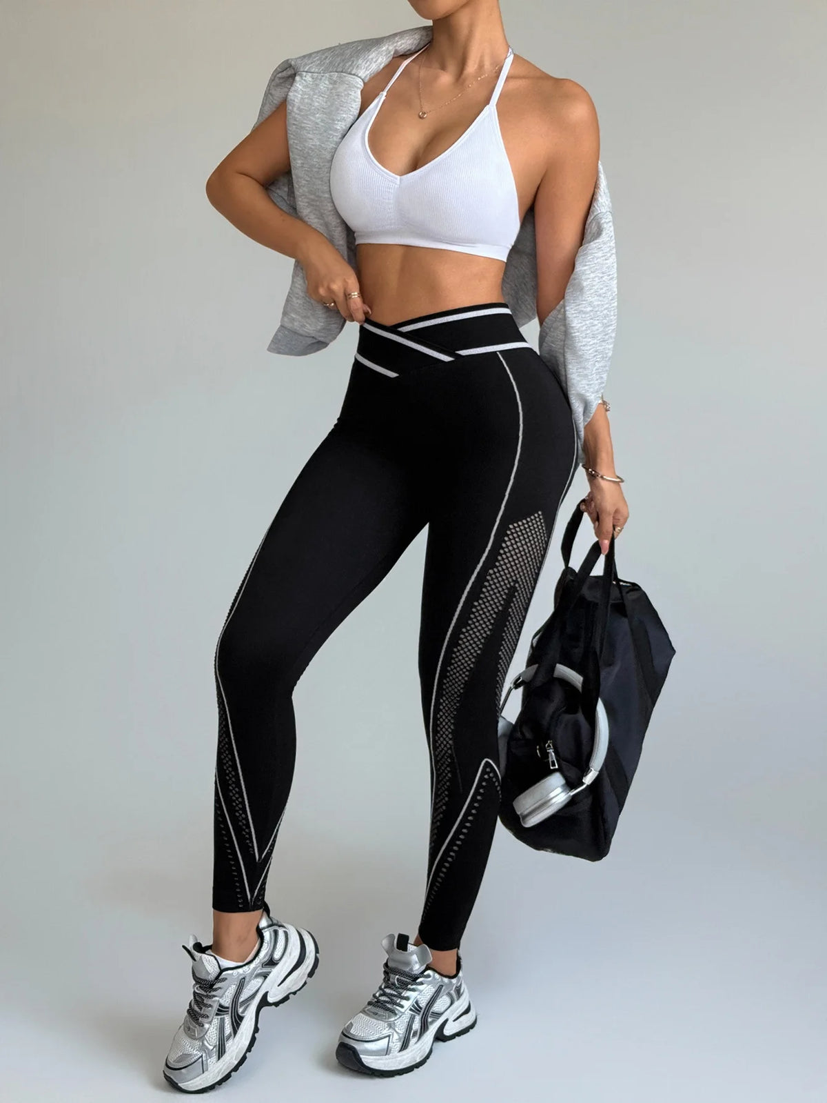 Seamless 90% Polyamide Yoga Pants