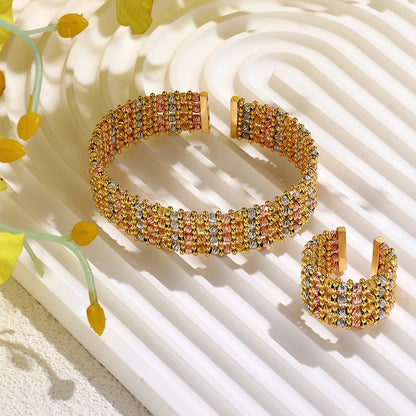 Handmade Woven Beaded Bracelet