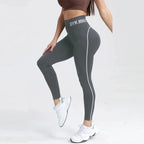 MODX Color-Block Letter Leggings