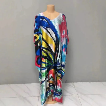 Loose Waist Long Dress