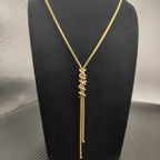 Sterling Silver Tassel Pendant Necklace
