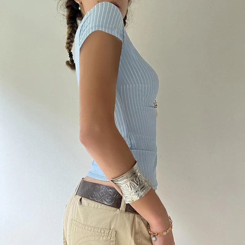 Striped Slim Shirt