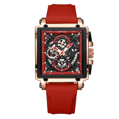 Men’s Square Chronograph Sports Watch