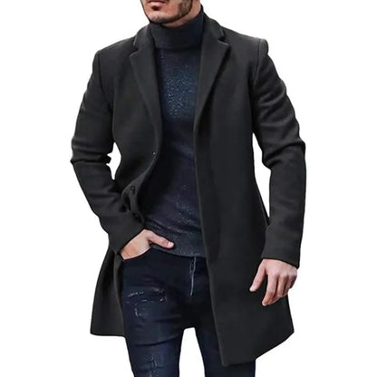 Men's Wool Streetwear Jacket