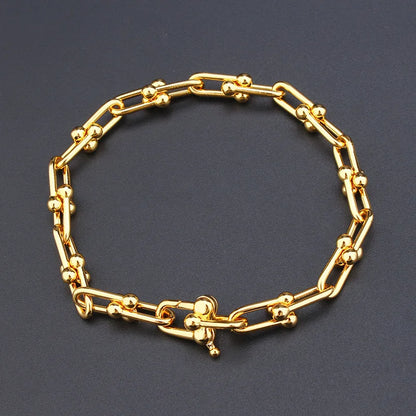Simple Style Chain Bracelet