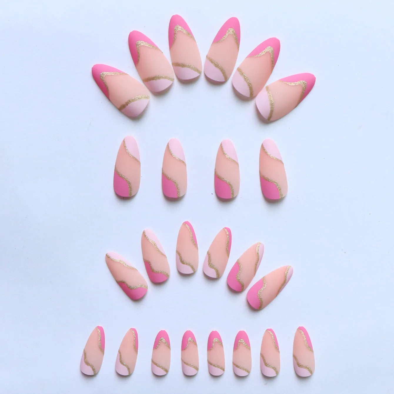 Almond Fake Nails Instantly Upgrade
