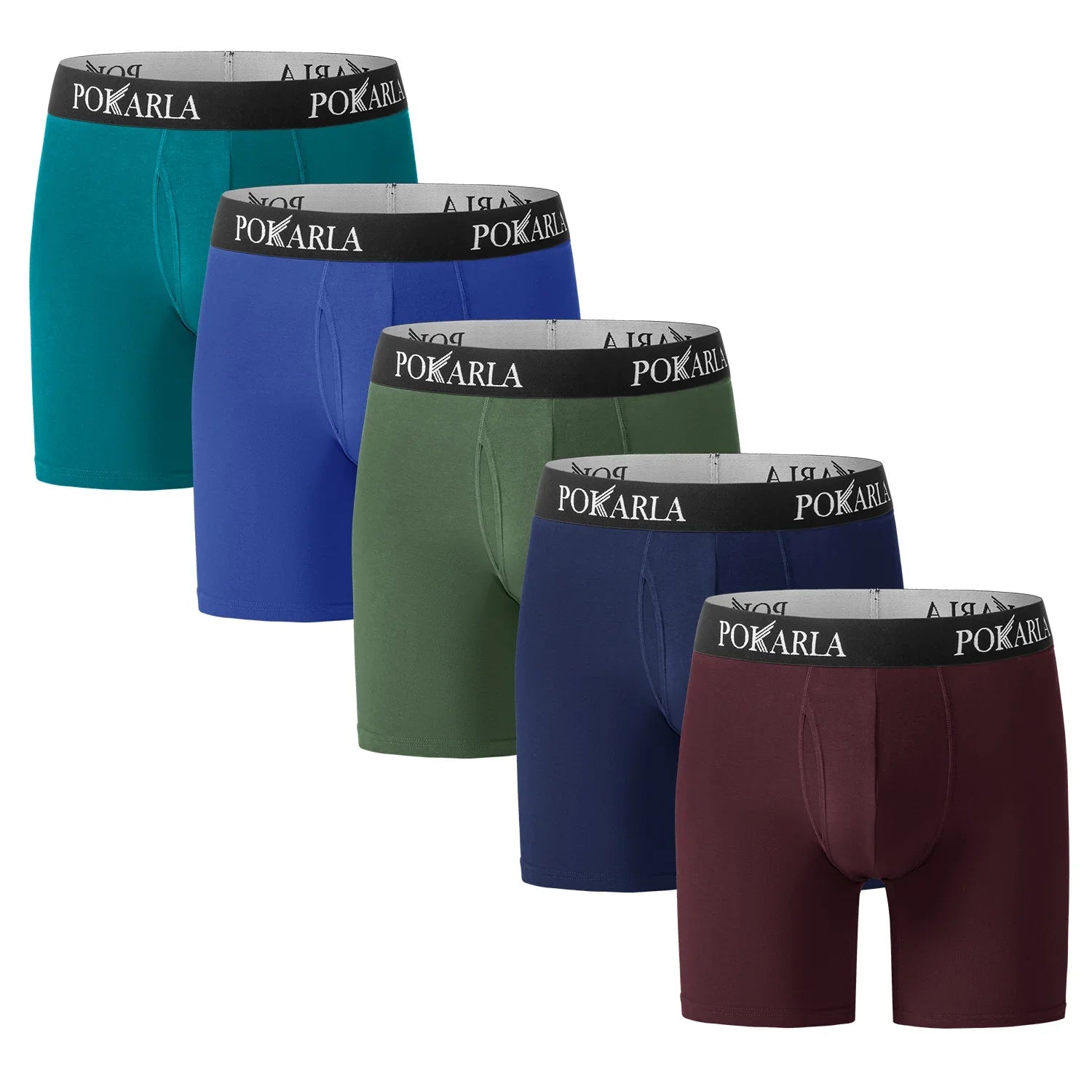 POKARLA Men’s Cotton Boxer Shorts