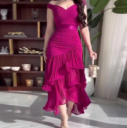 Solid Color Maxi Dress