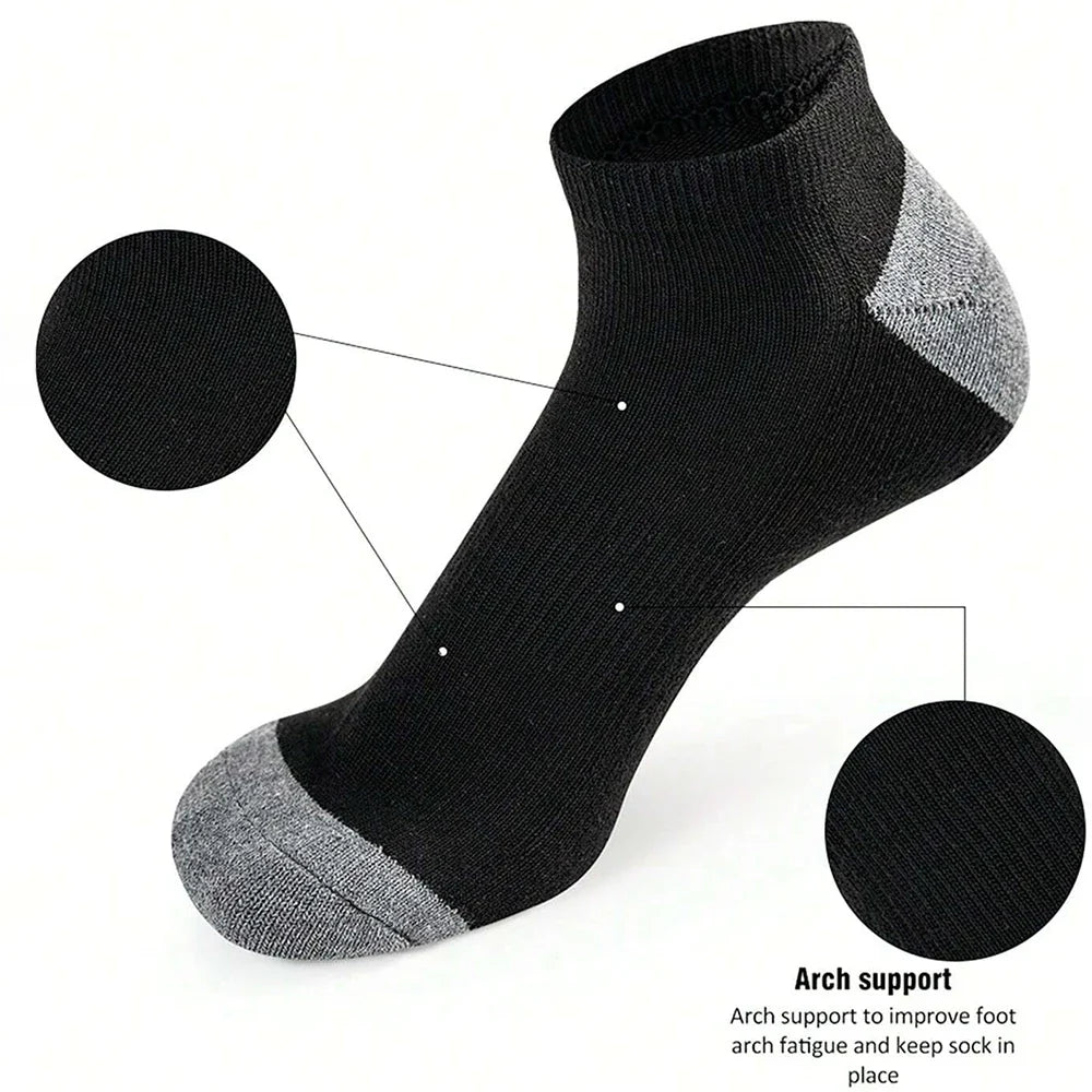 10 Pairs Breathable Low Cut Socks